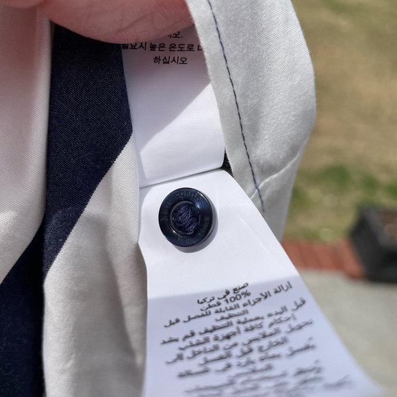 kate spade Sailor Striped Shirt Dress - Picture 10 of 10